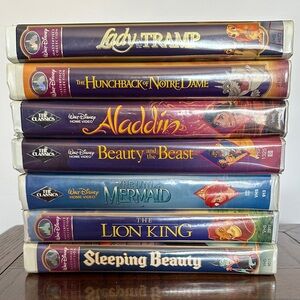Disney Classic VHS Collection - Vibrant Covers